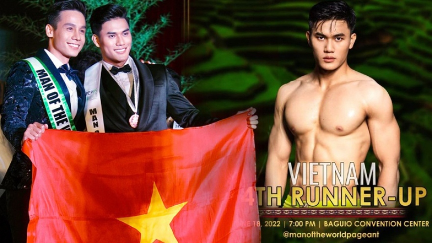 VN model wins runner-up spot in Man of The World